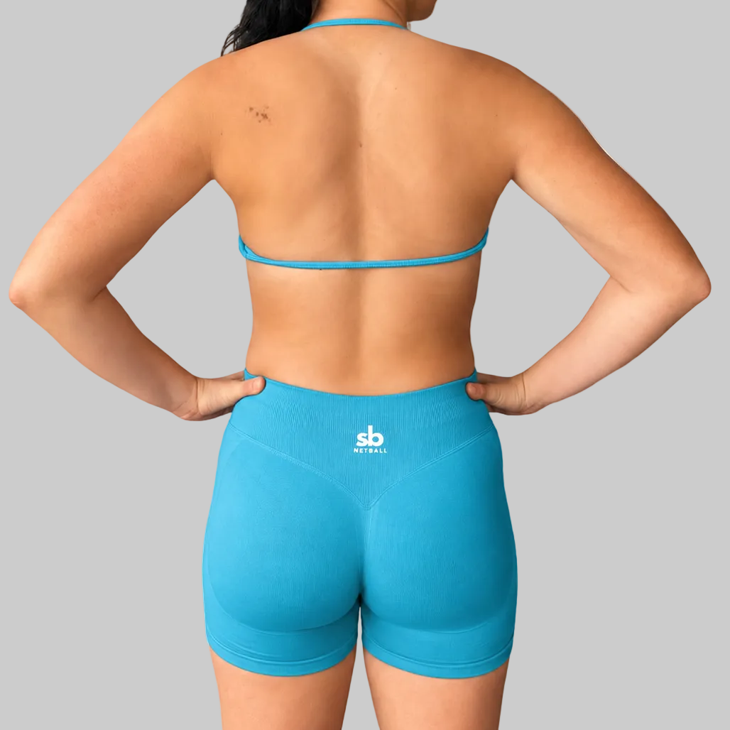 Set - SCRUNCH GYM - TORQUOISE BLUE