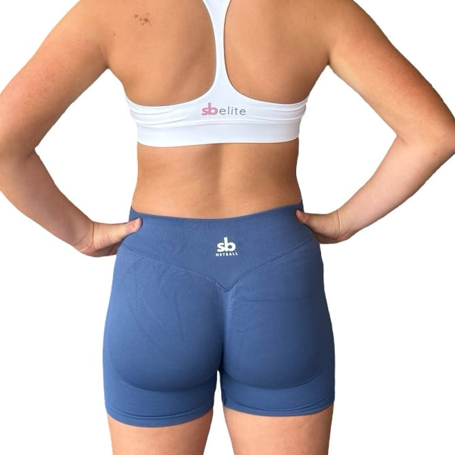 Shorts SCRUNCH GYM - STORM BLUE