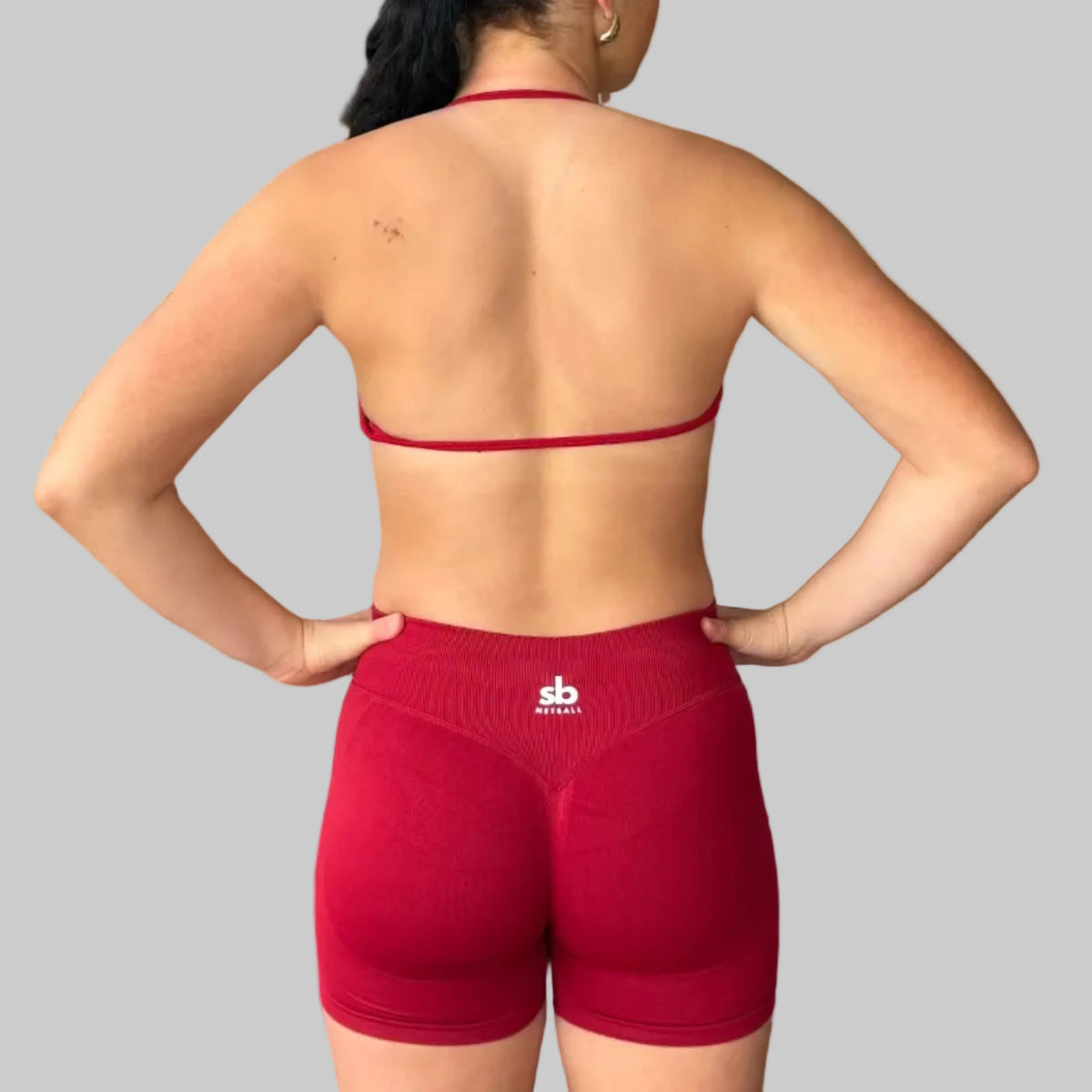Set - SCRUNCH GYM - CHERRY RED