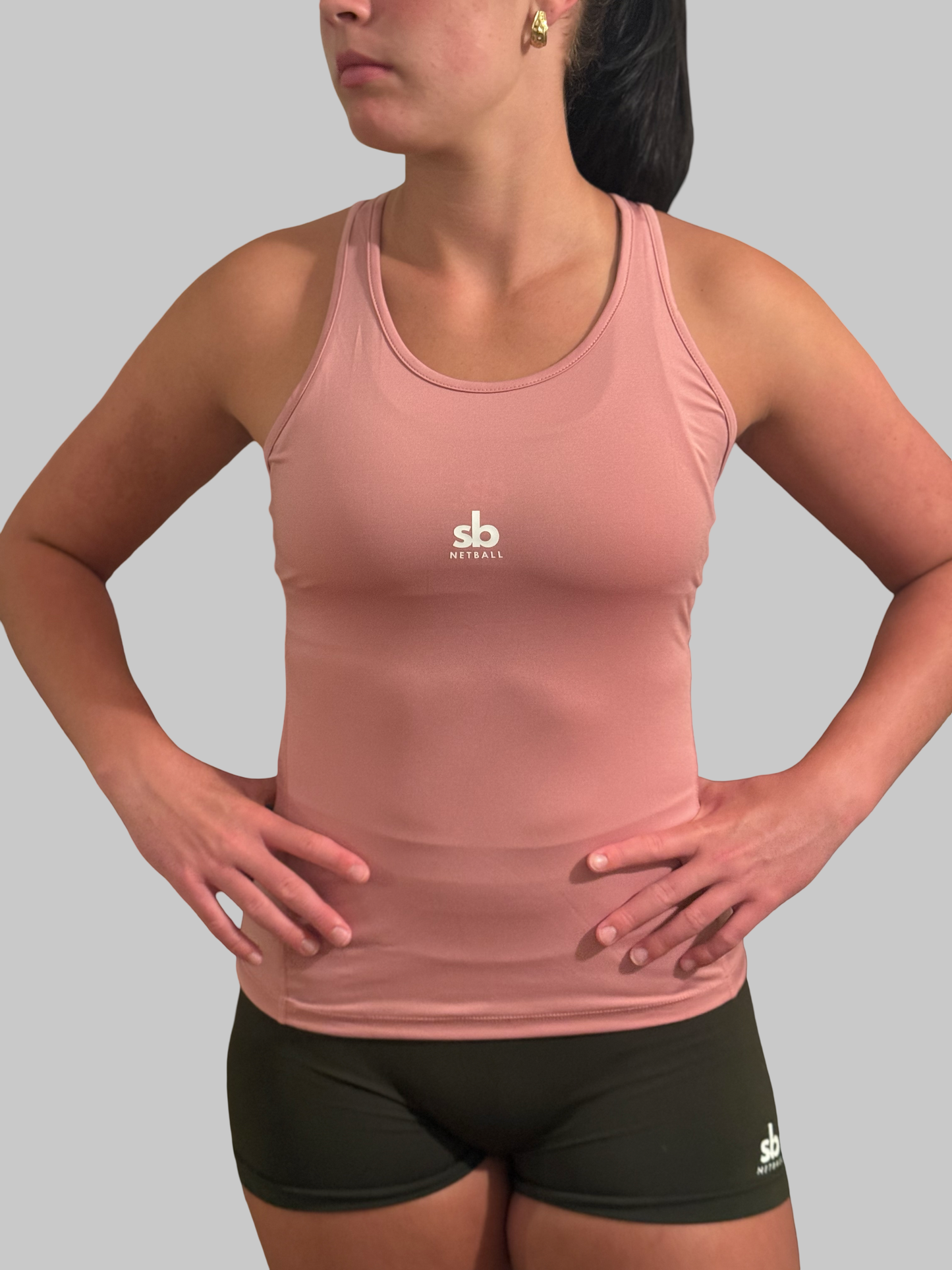 Singlet TIGHT FIT - BLUSH PINK