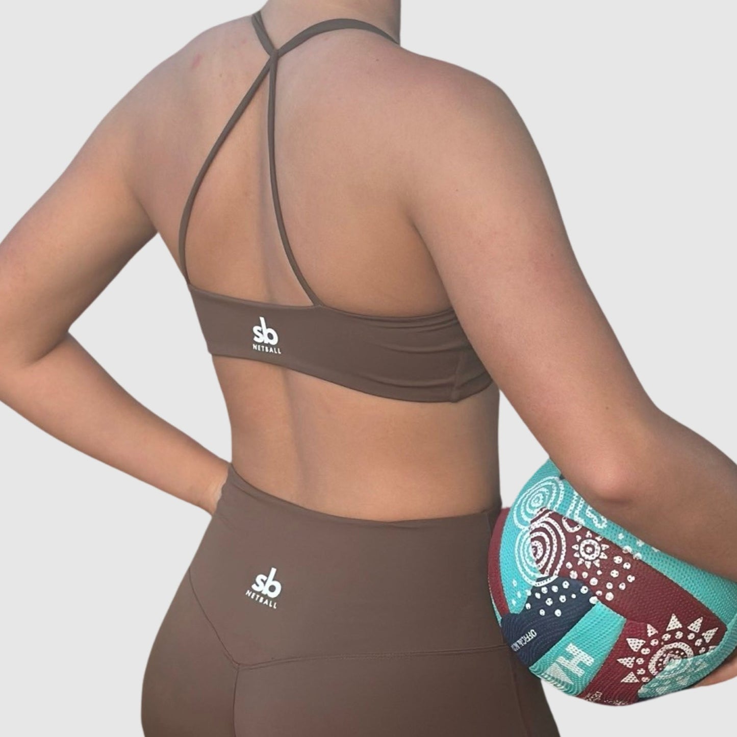 Crop GYM - CHOCOLATE