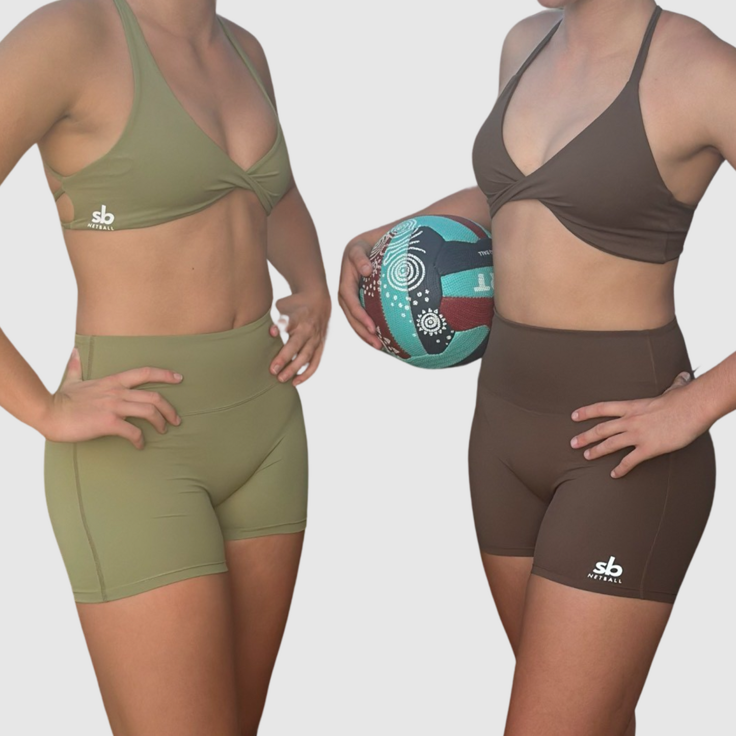 Shorts SCRUNCH - CHOCOLATE