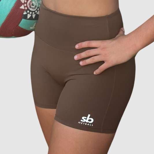 Shorts SCRUNCH - CHOCOLATE