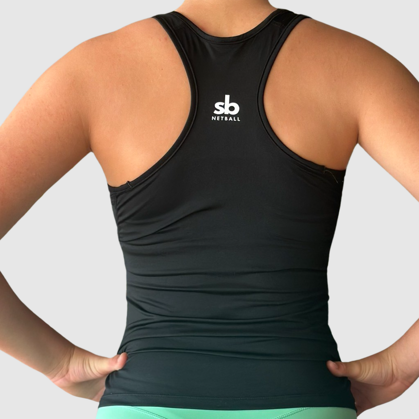 Singlet TIGHT FIT - BLACK