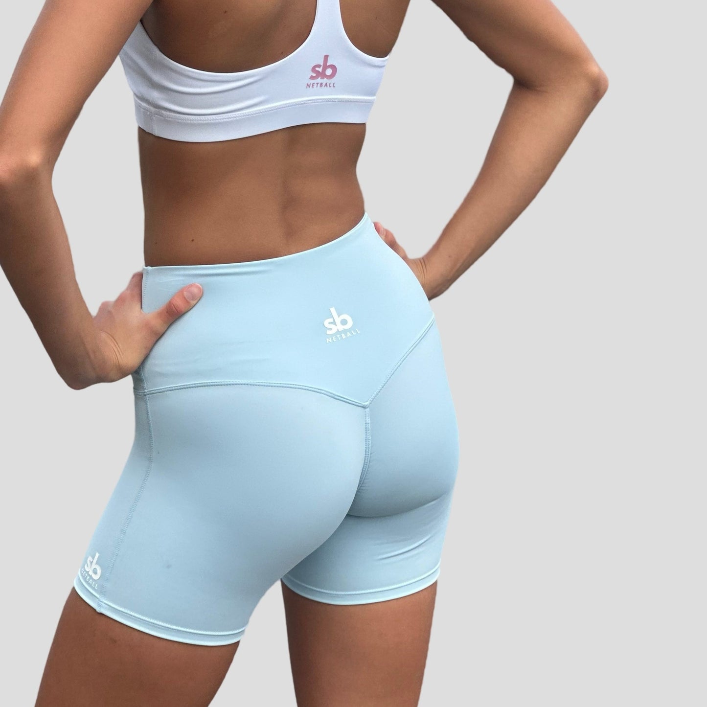 Shorts SCRUNCH - LIGHT BLUE
