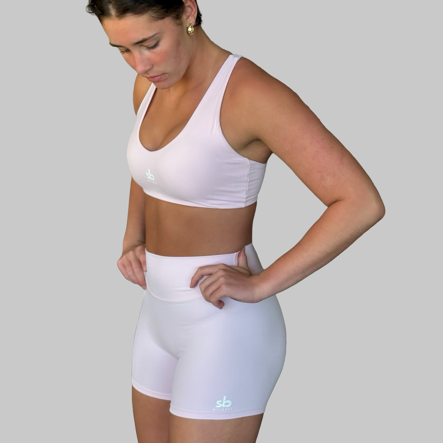 Set - SPORTS - RACER BACK Light Pink