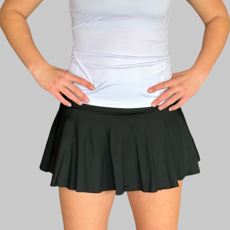 Umpire Skort - FLARED BLACK