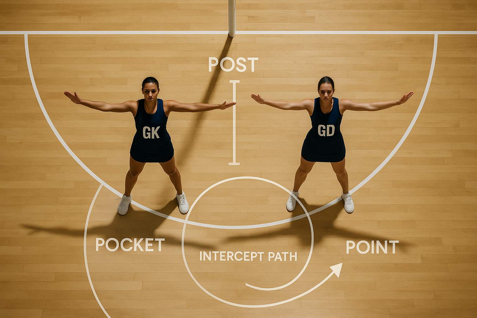 Split-Circle Defence in the Goal Circle โ SB Netball