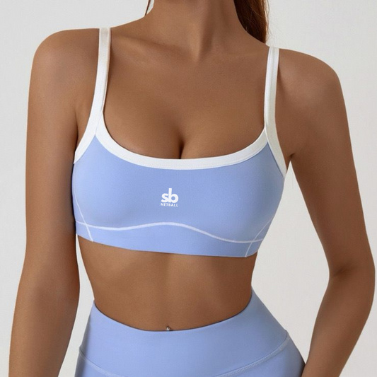 Crop LIFESTYLE - BLUE/WHITE
