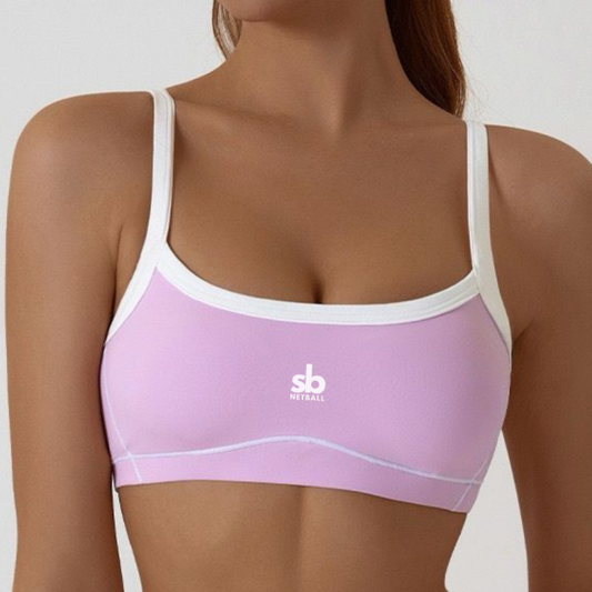 Crop LIFESTYLE - PINK/WHITE
