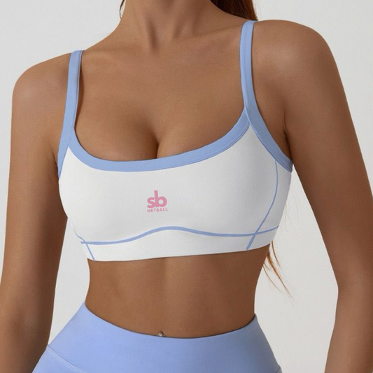 Crop LIFESTYLE - WHITE/BLUE