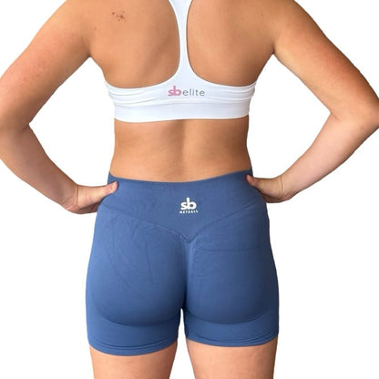 Shorts SCRUNCH GYM - STORM BLUE