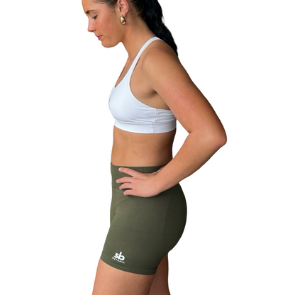 Shorts SCRUNCH GYM - FOREST GREEN