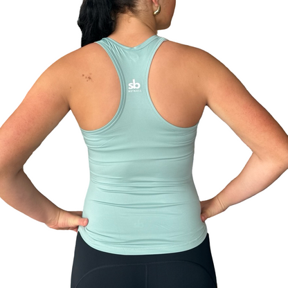 Singlet TIGHT FIT - Sage Green