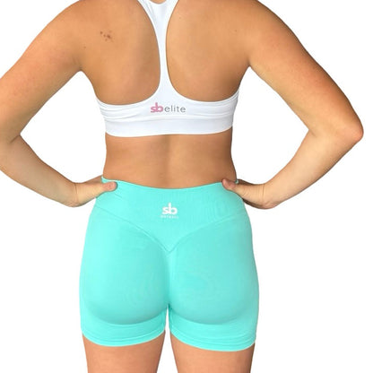 Shorts SCRUNCH GYM - AQUA