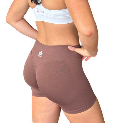 Shorts SCRUNCH GYM - COCOA