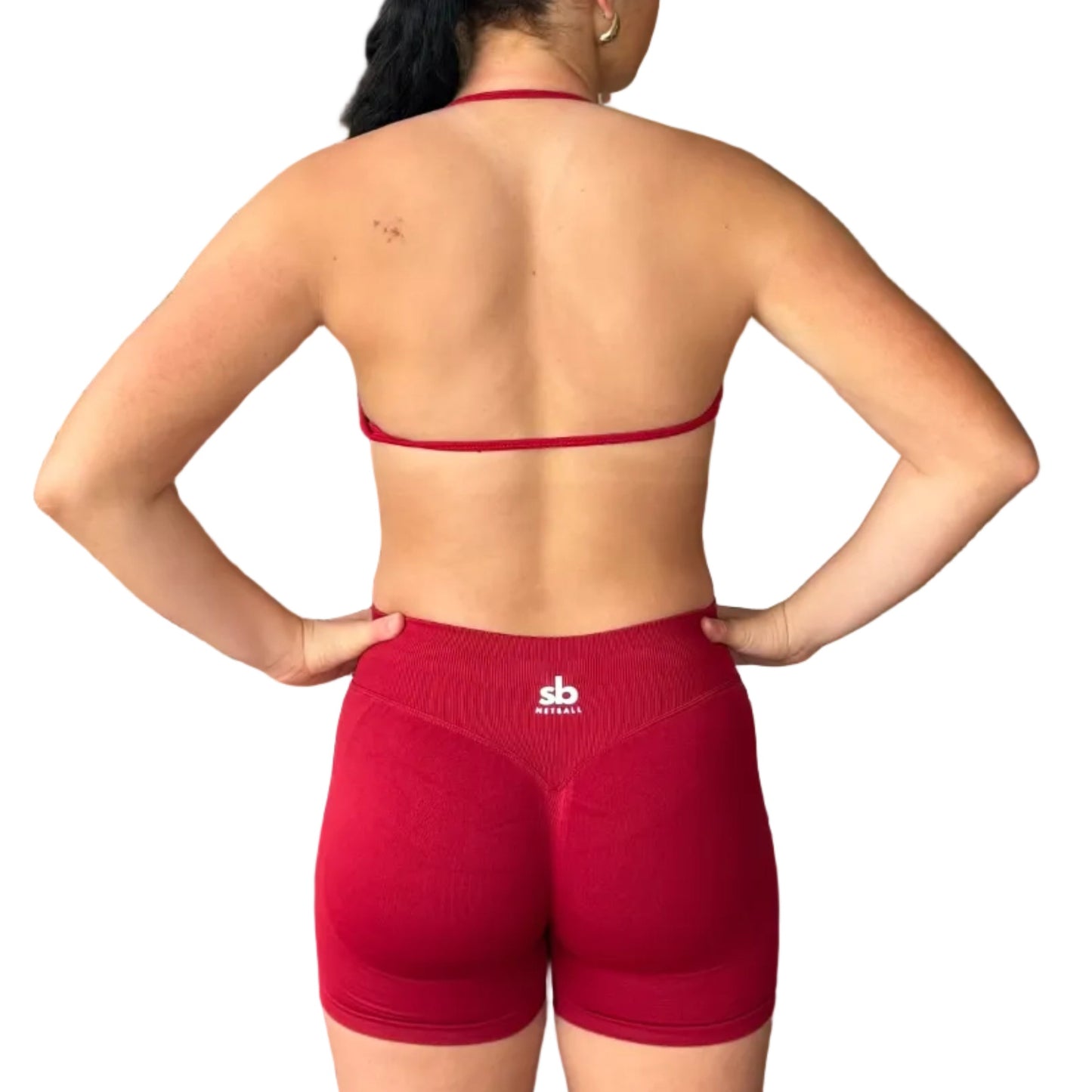 Set - SCRUNCH GYM - CHERRY RED