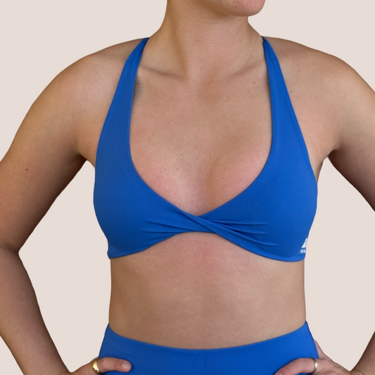 Crop GYM  - OCEAN BLUE