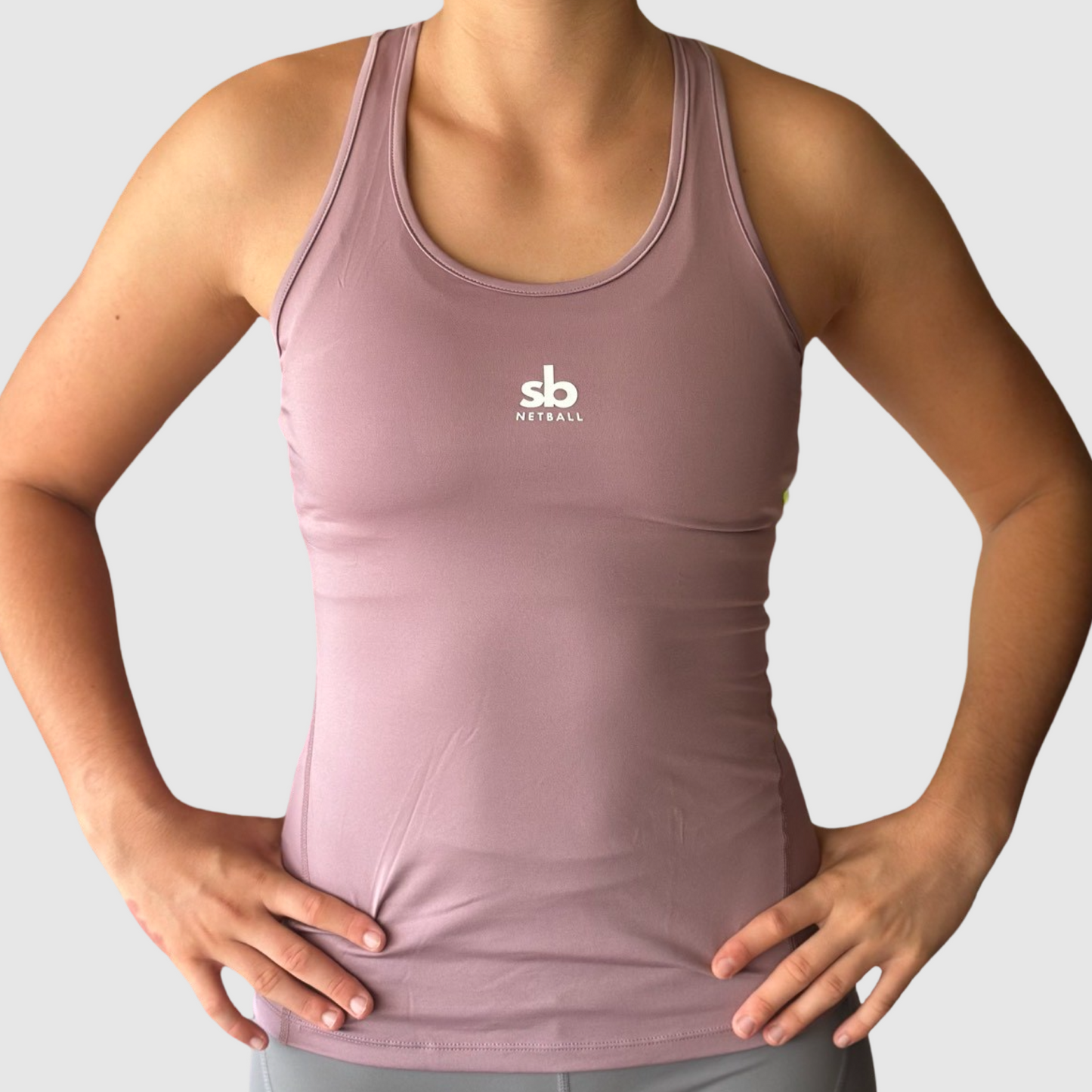 Singlet TIGHT FIT - DUSKY PINK