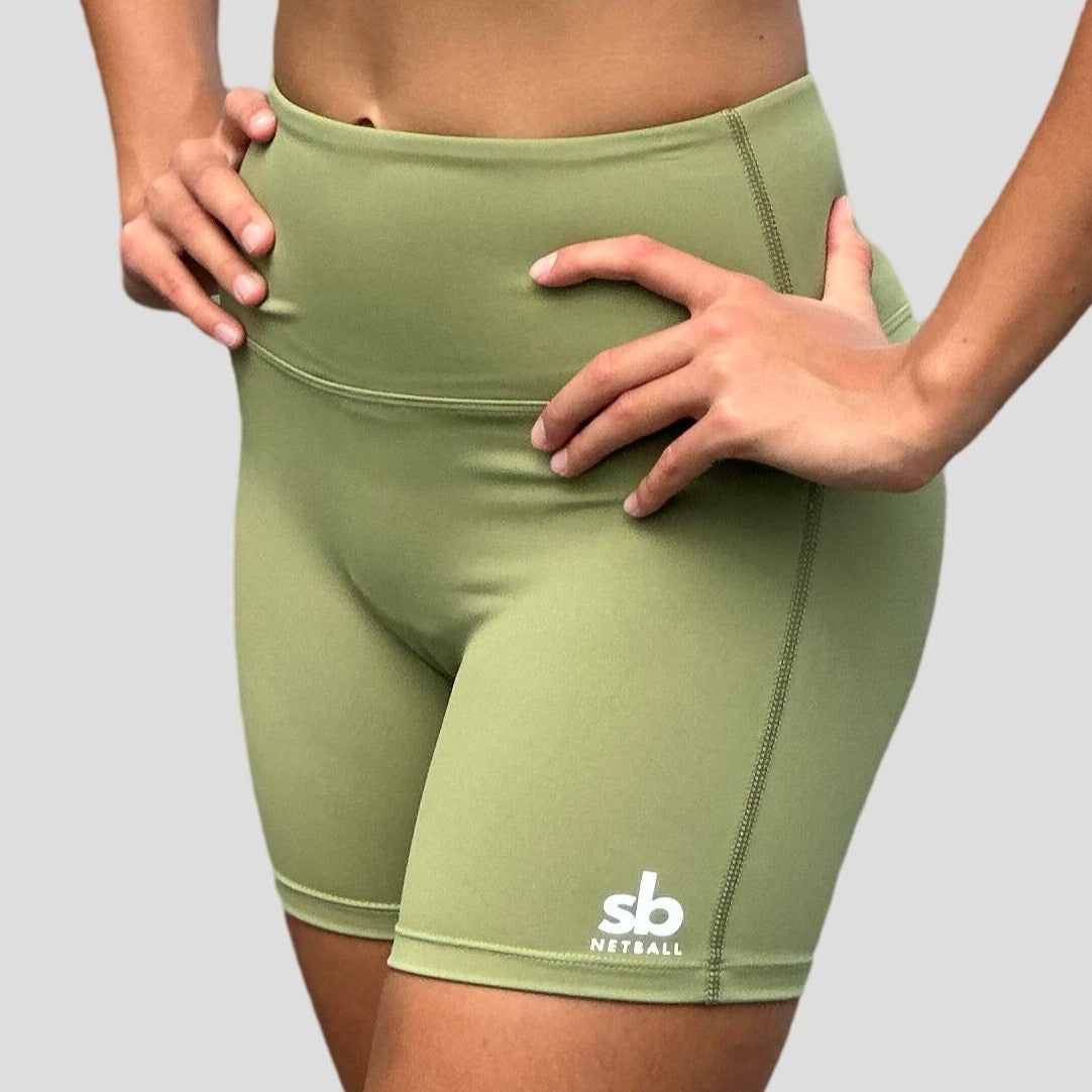 Sports Shorts - OLIVE GREEN