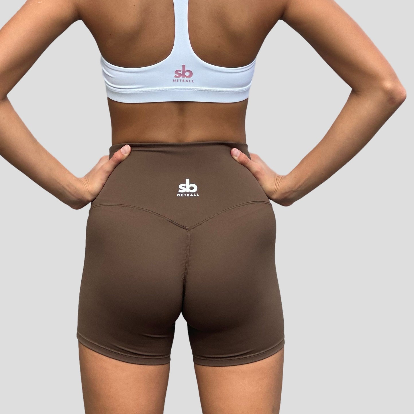 Shorts SPORT - DARK BROWN
