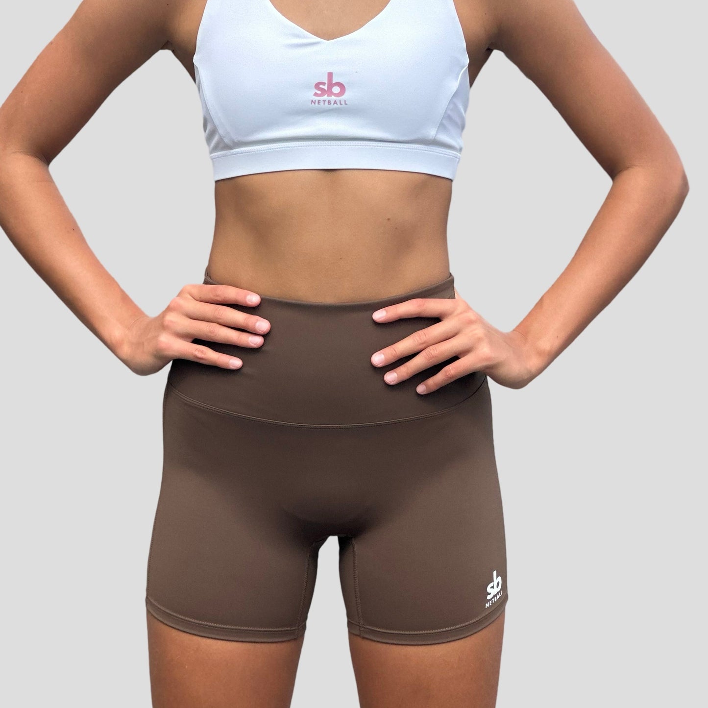 Shorts SPORT - DARK BROWN