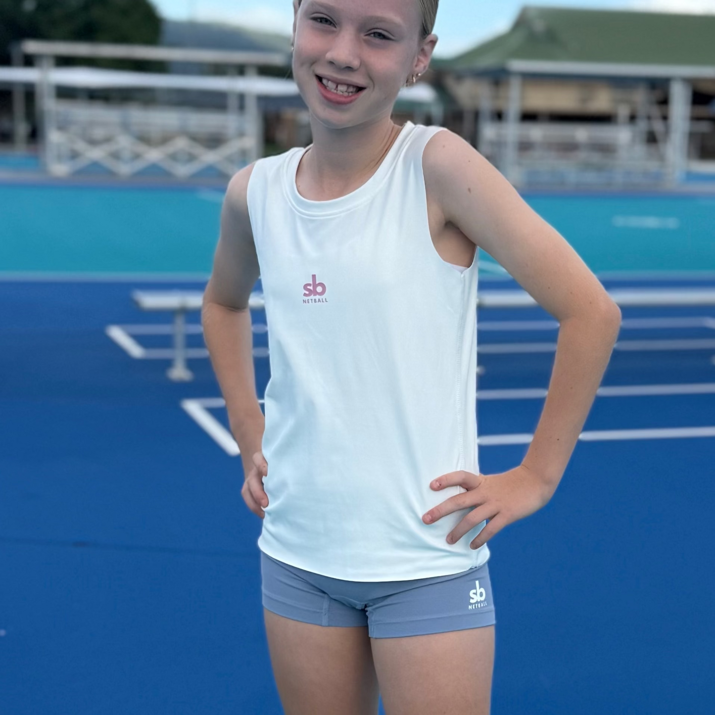 Shorts JUNIOR - LIGHT BLUE