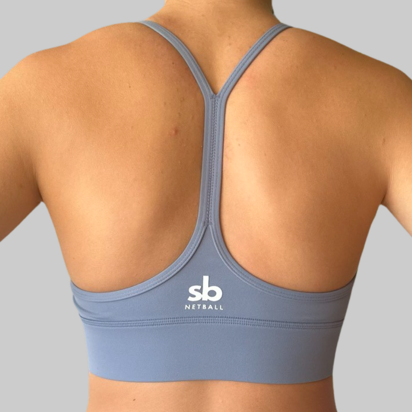 Sports Crop - PASTEL BLUE