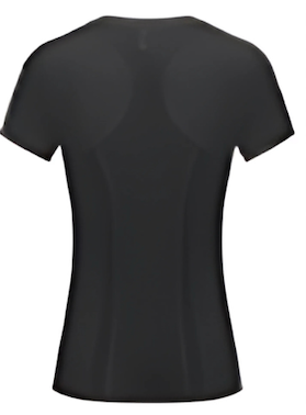 T Shirt TIGHT FIT - BLACK