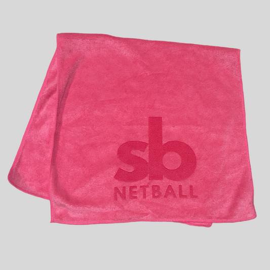 Sweat Towel - PINK SB NETBALL