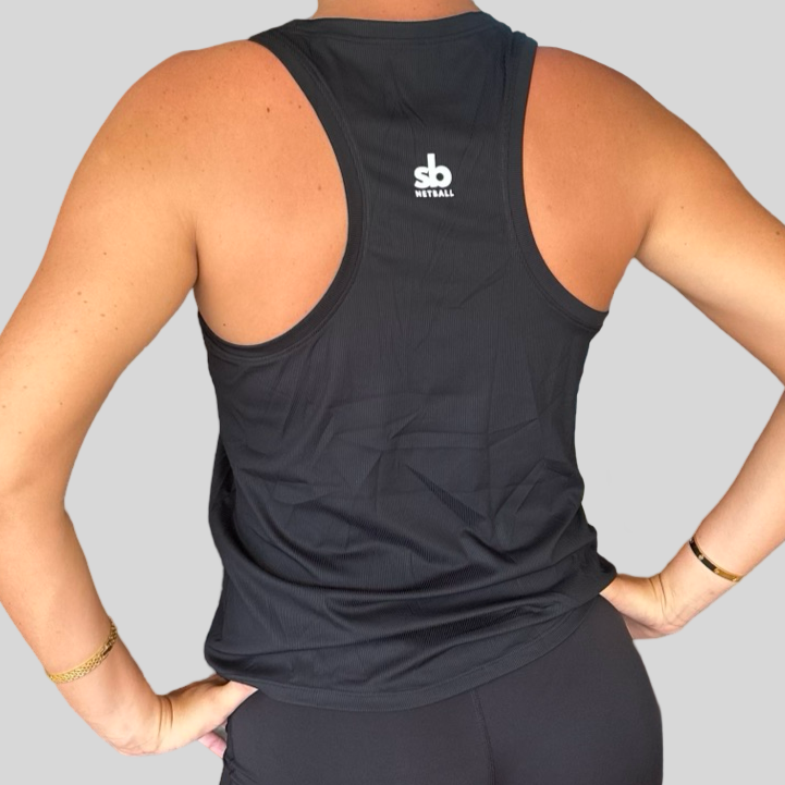 Singlet LOOSE FIT - BLACK