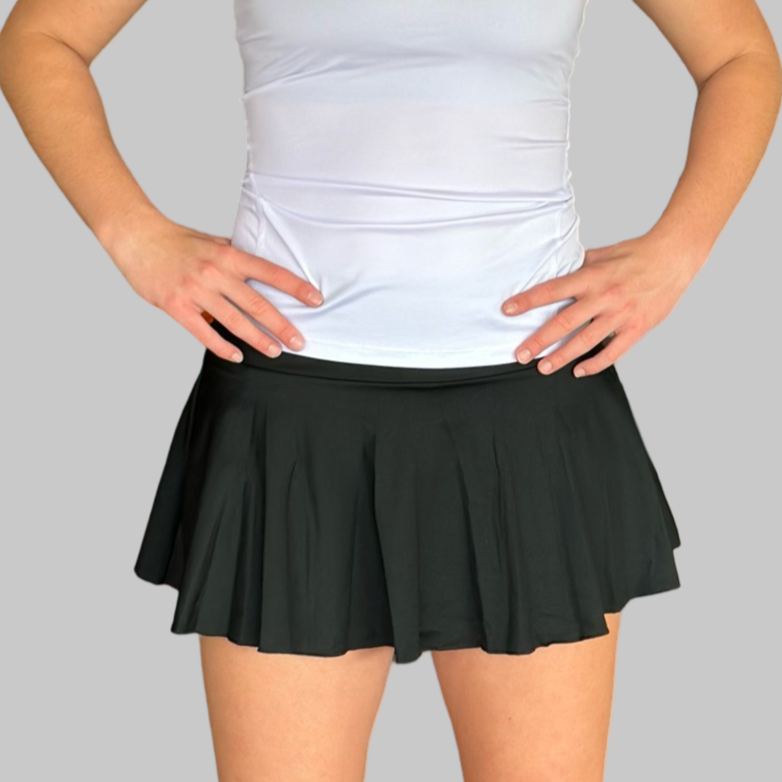 Umpire Skort (flared) - BLACK