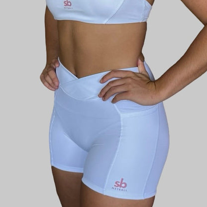 Shorts SIDE POCKET - WHITE