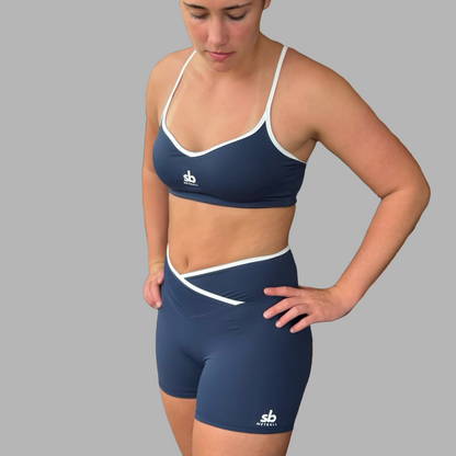 Set - LIFESTYLE  NAVY/WHITE - V Front