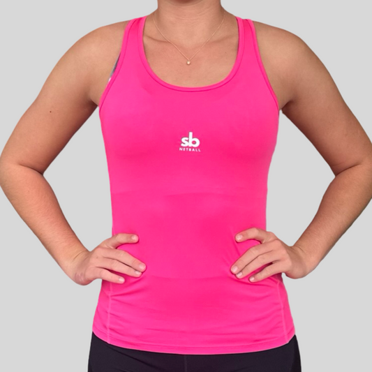 Singlet TIGHT FIT - BRIGHT PINK