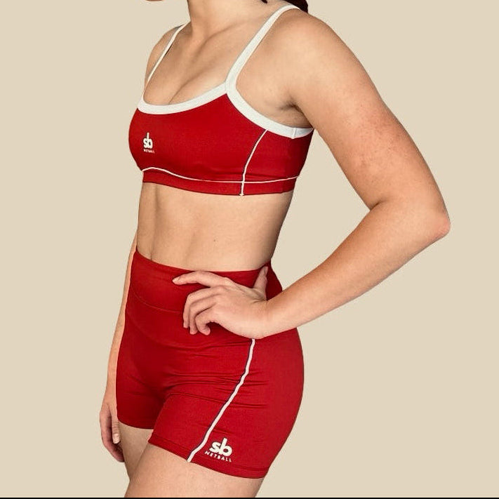 Set - LIFESTYLE DEEP RED/WHITE