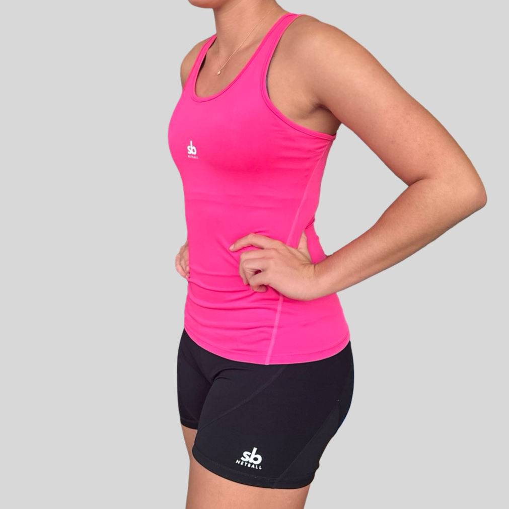 Singlet TIGHT FIT - BRIGHT PINK