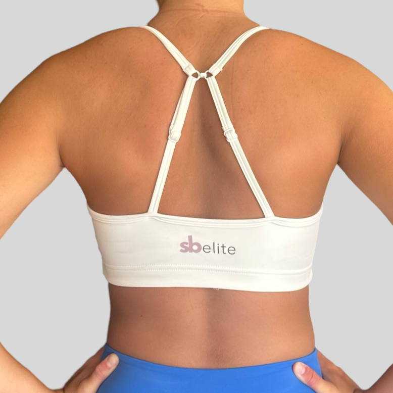 Crop ELITE - Clip Back - WHITE