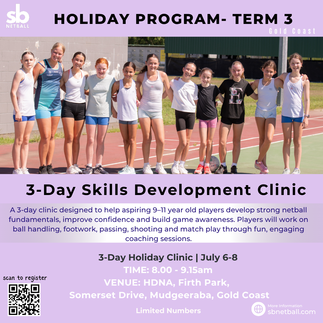 9-11yrs SKILLS PROGRAM - JULY 6-8