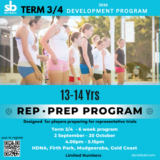 13-14 yrs Rep Prep Program  - Term 3/4, 2026