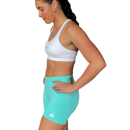 Shorts SCRUNCH GYM - AQUA